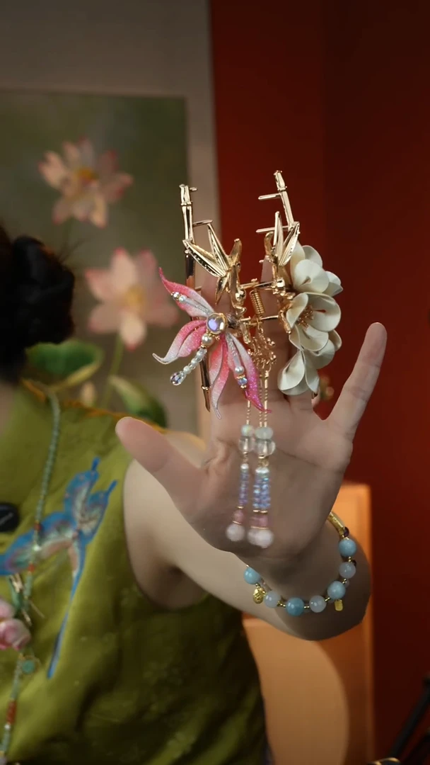 刺绣纯手工非遗国风饰品