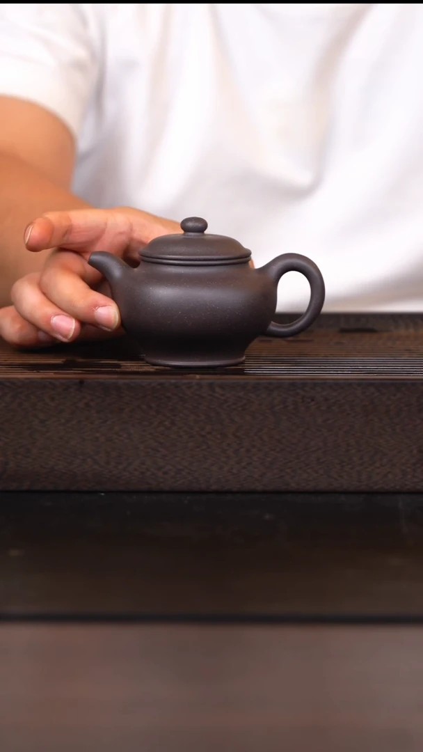 茶壶紫砂天青掇只