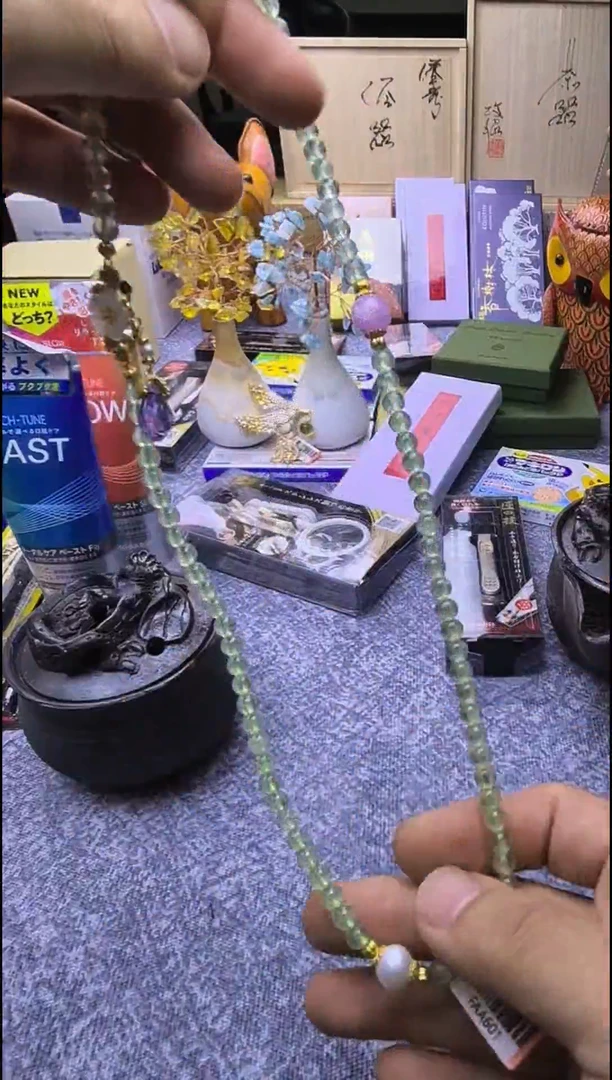 水晶手链银S925镶嵌FAA601