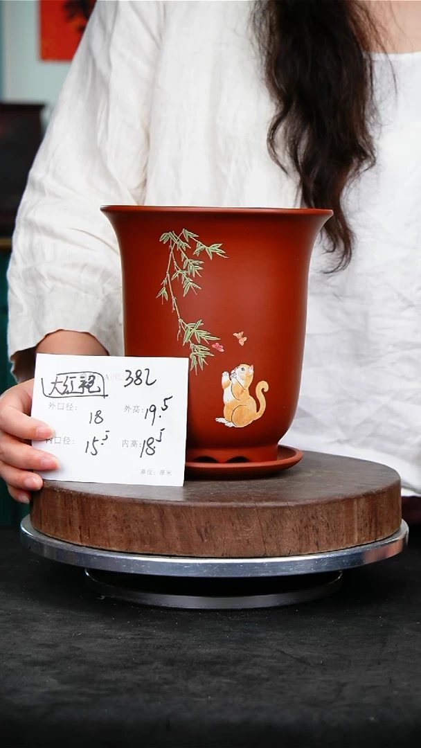 紫砂花盆382+z紫砂花盆