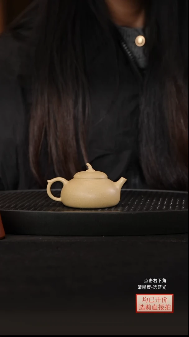 老林紫砂本绿金瓜130cc