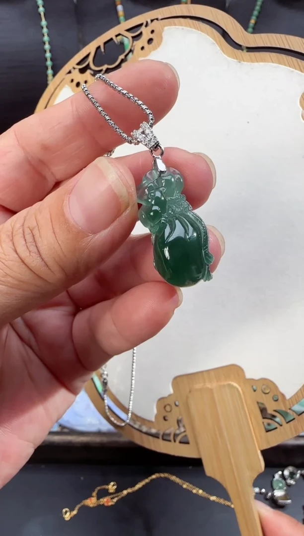 【闪购商品】翡翠颈饰未镶嵌拍照