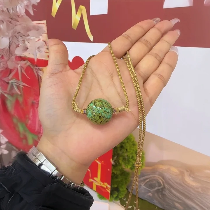 925银银制品 925银圆珠饰品2025秋冬爆款轻奢时尚百搭圆珠#1008