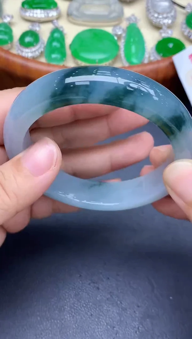 未镶嵌手镯翡翠685-中国好珍宝