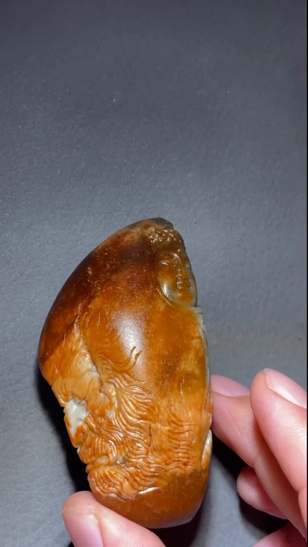 未镶嵌和田玉把件XXZ 一念之间