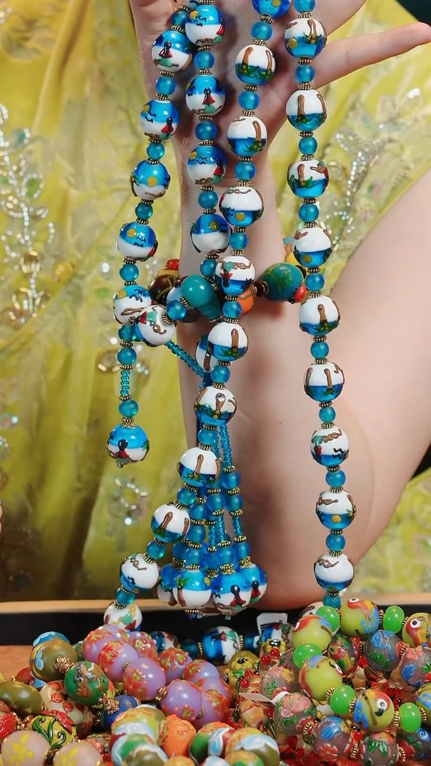 玻璃颈饰琉璃琉璃琉璃