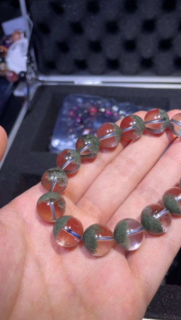 【闪购商品】水晶手链未镶嵌绿幽灵单圈A13（多样性发其一）