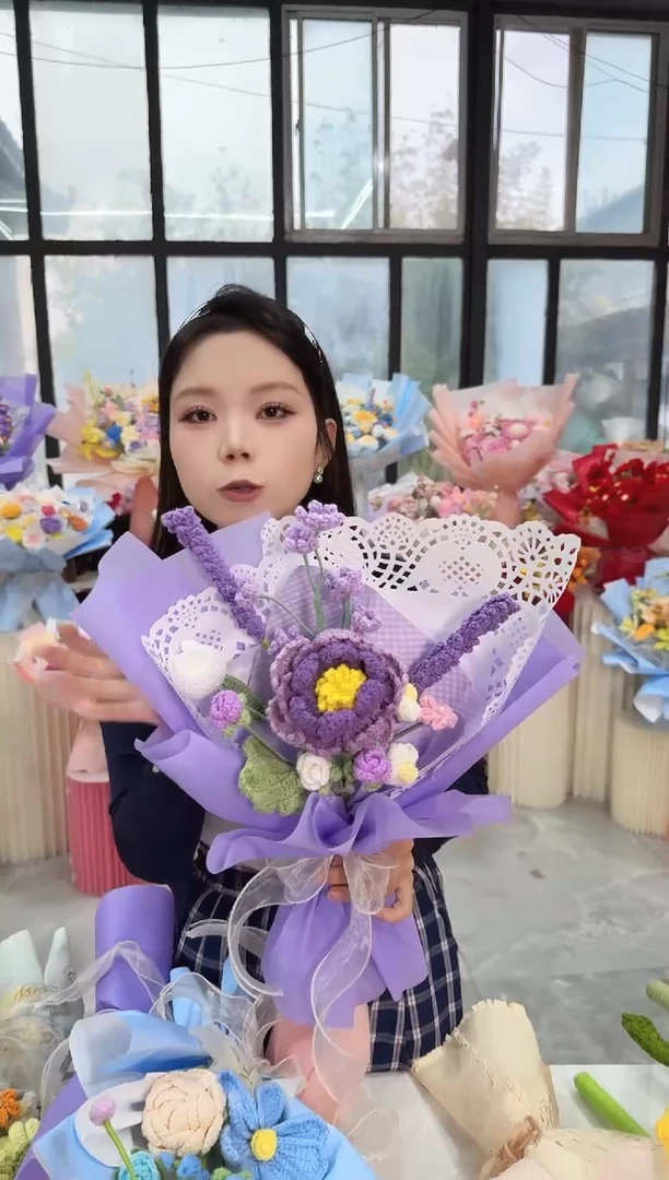 非遗手工定制花束，孤品清仓！！