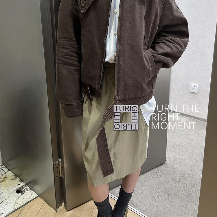 TURIGHT买手店  25SS现货RECTO.设计师品牌 薄款短裙