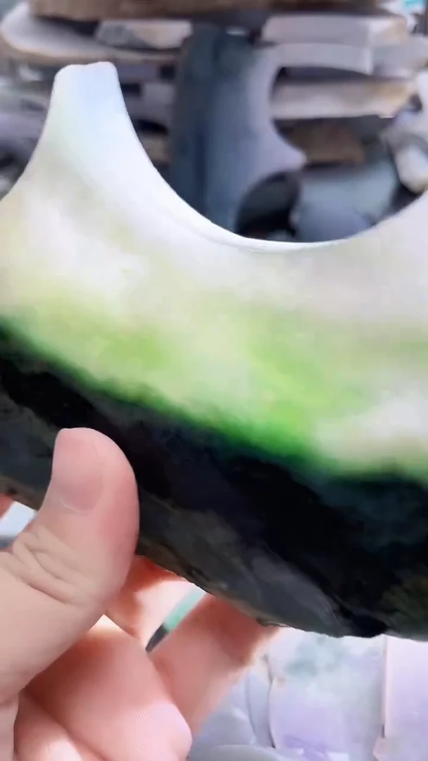 裸石翡翠天然A货翡翠板料