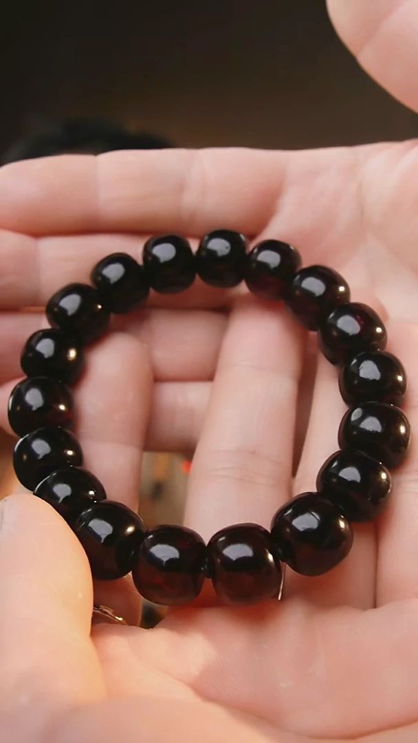 裸石琥珀未镶嵌12+翳珀老型手串