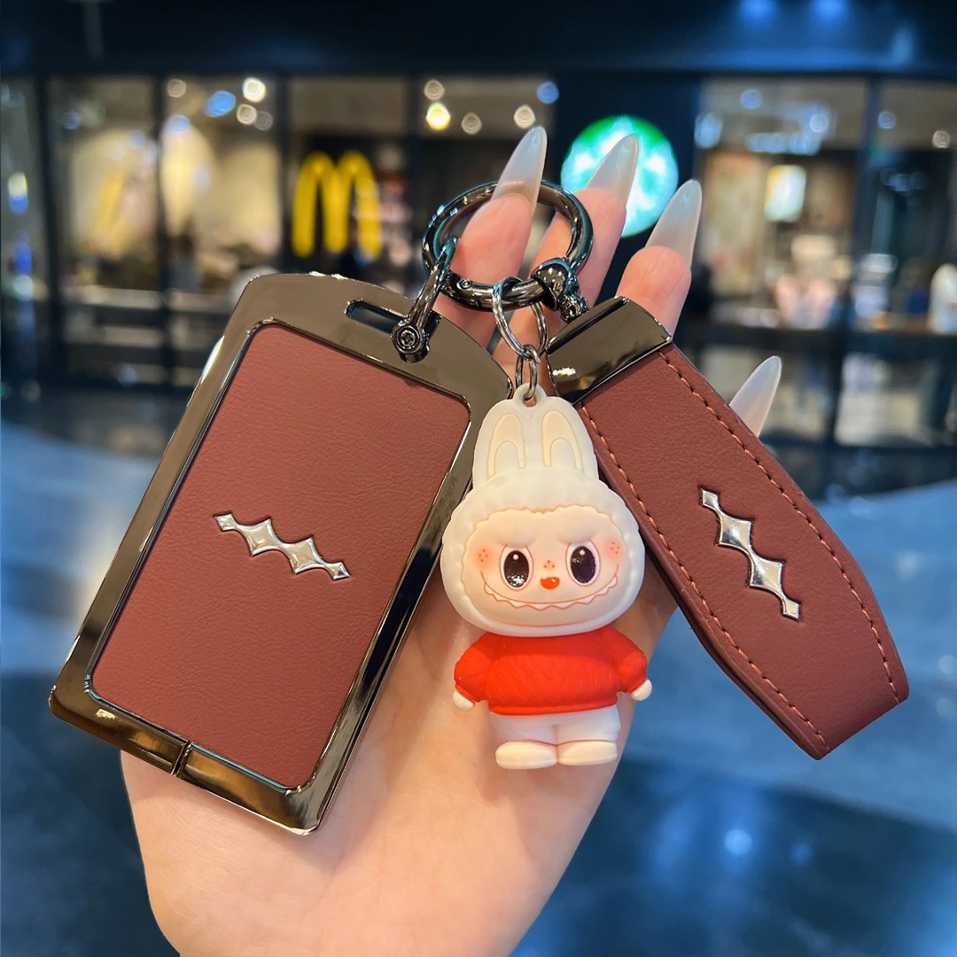 适用方程豹卡片钥匙套NFC5豹8钛3钛7豹五豹八卡包汽车壳金属扣