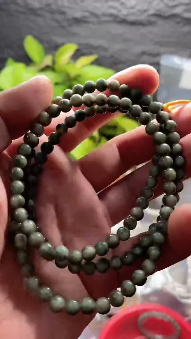 星月菩提吊坠海南星月菩提《A017》6X6圆珠长串