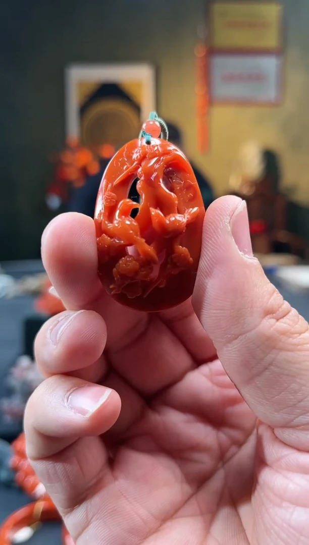 【闪购商品】南红玛瑙颈饰未镶嵌吊坠