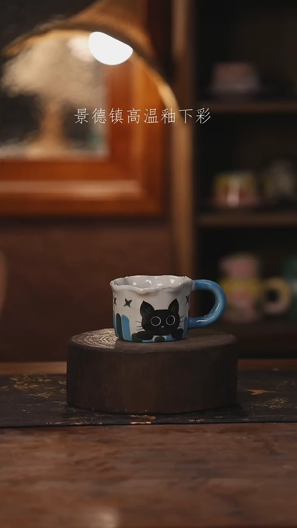 陶瓷景德镇高温釉下手绘陶瓷167