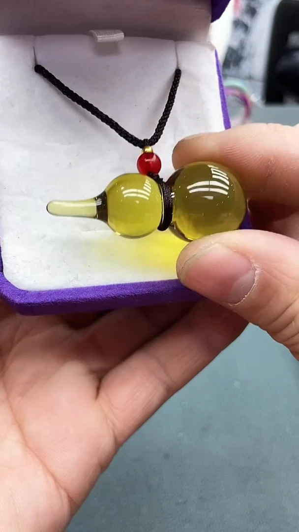 【闪购商品】蓝珀颈饰未镶嵌A14 吊坠