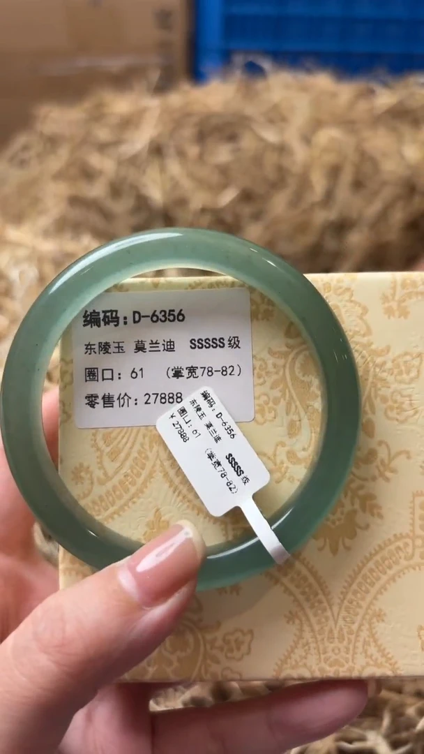 未镶嵌手镯石英质玉D-6356