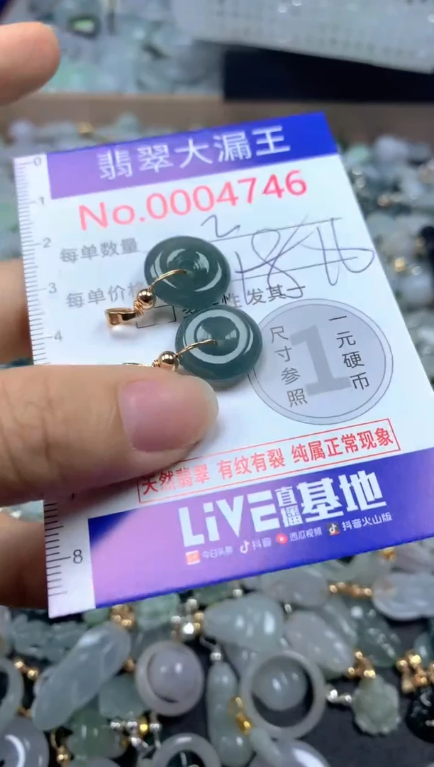 翡翠未镶嵌吊坠(不含链)4746