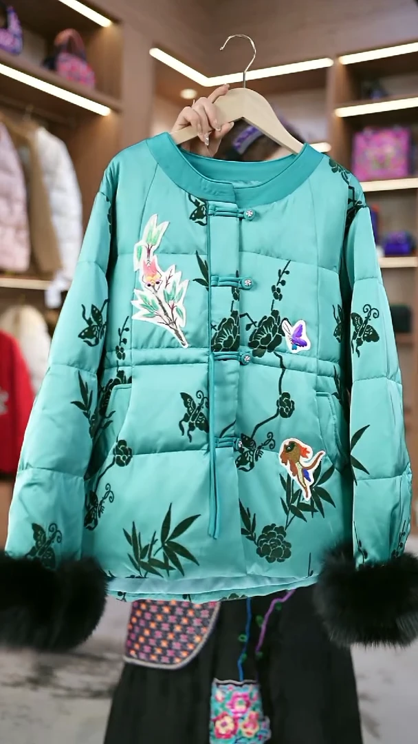 织绣泥**士L614黔东南苗族刺绣