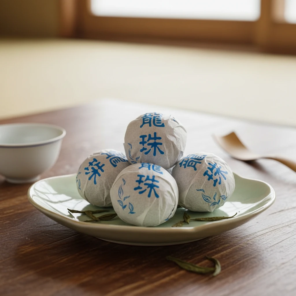 【二姐】惠蕊/2018年春/绿水塘古树龙珠/普洱茶(生茶)/4克/龙珠