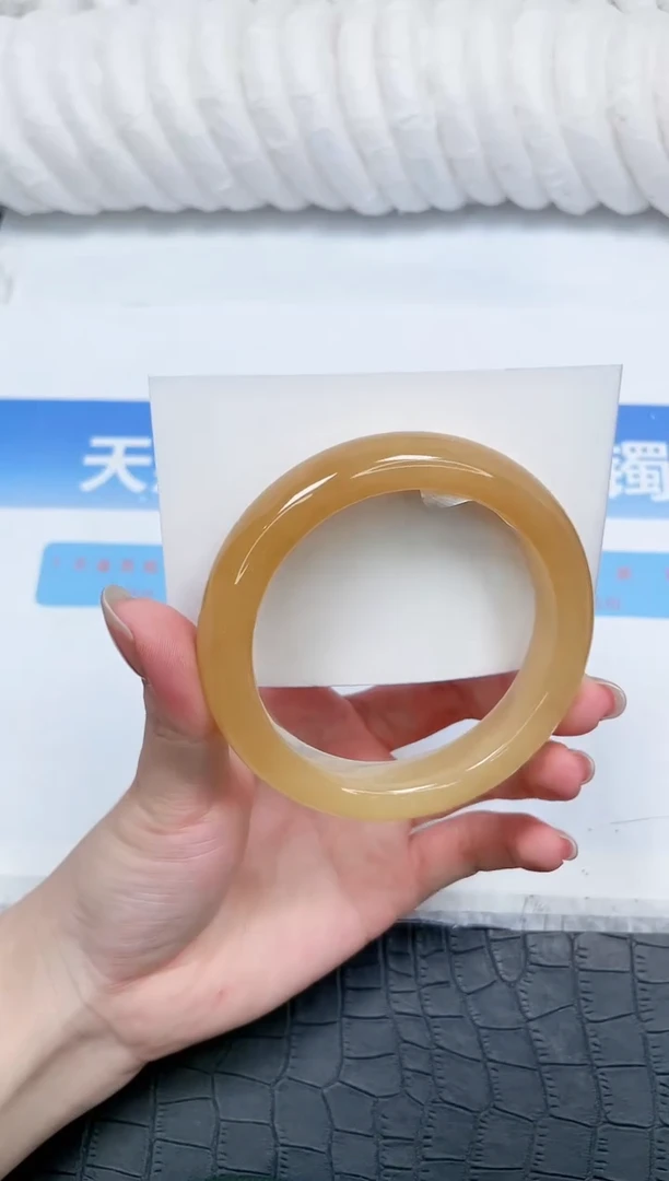 石英质玉手镯未镶嵌36-59.2