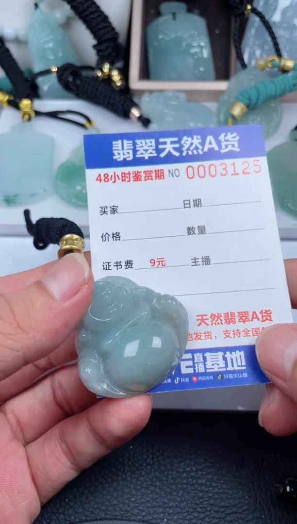 翡翠未镶嵌颈饰