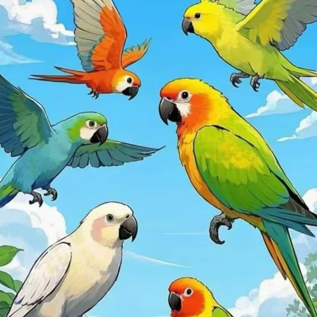 路【顺丰包邮｜学人说话】亲人手养｜宠物鹦鹉｜包活包售后