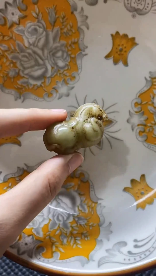 瓷片瓷片 瓷器 摆件 1个