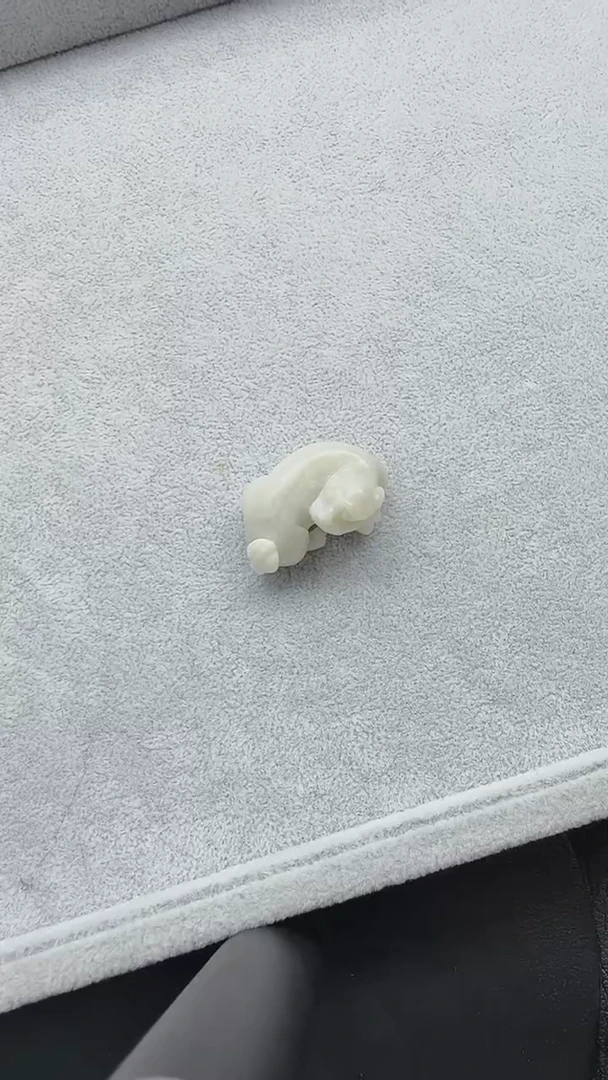 和田玉未镶嵌吊坠(不含链)607皮丘