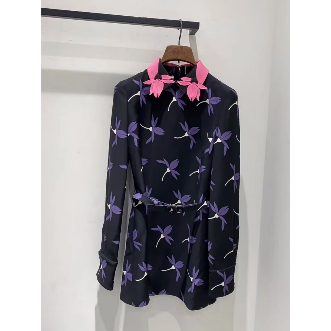 99新 Valentino/华伦天奴 双双臻选/ee00188/连衣裙/40码