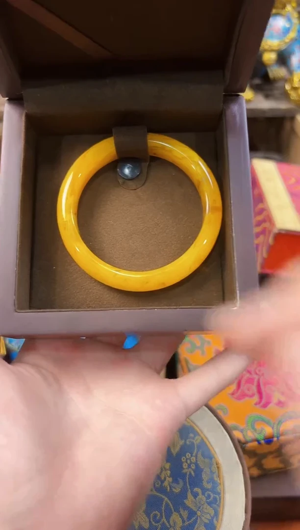 未镶嵌蜜蜡耳饰-------------------------