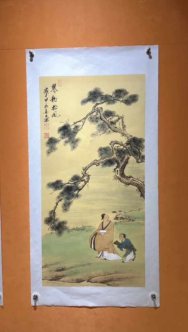 国画刘金玉教授亲笔手绘