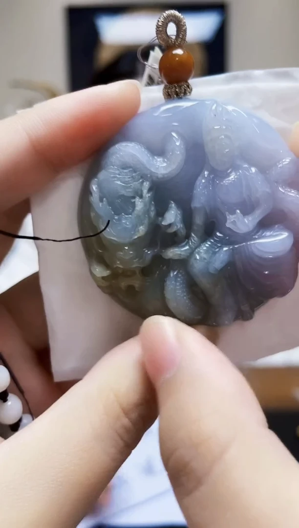 未镶嵌定制翡翠吊坠129