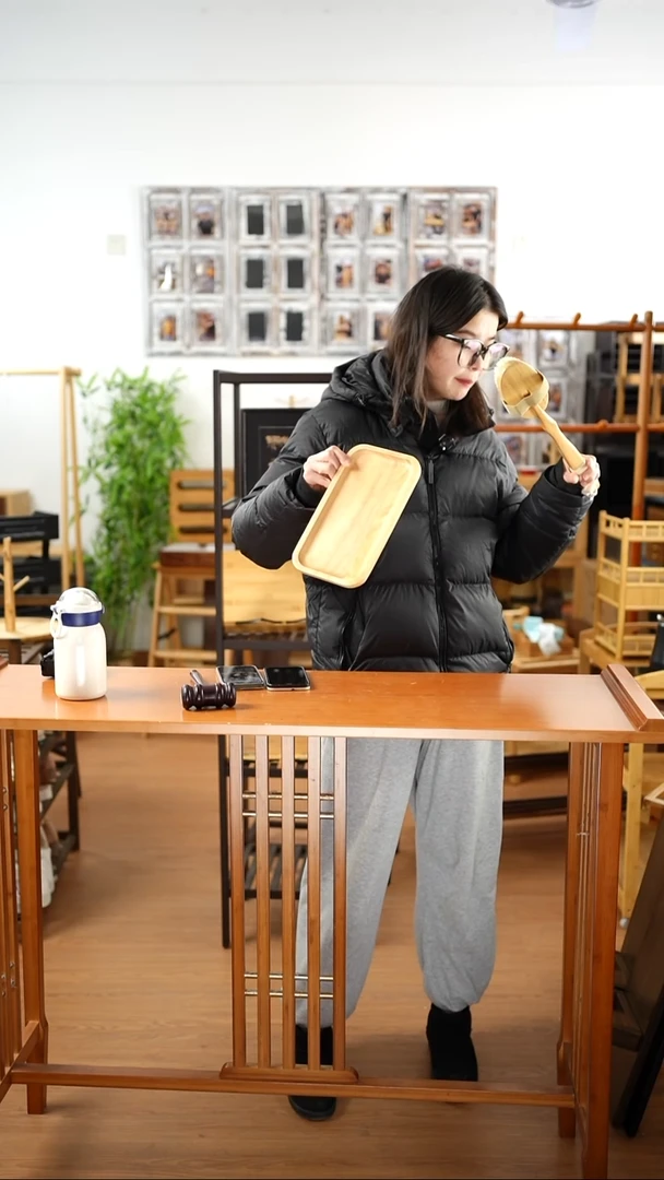 木实木原色小托盘