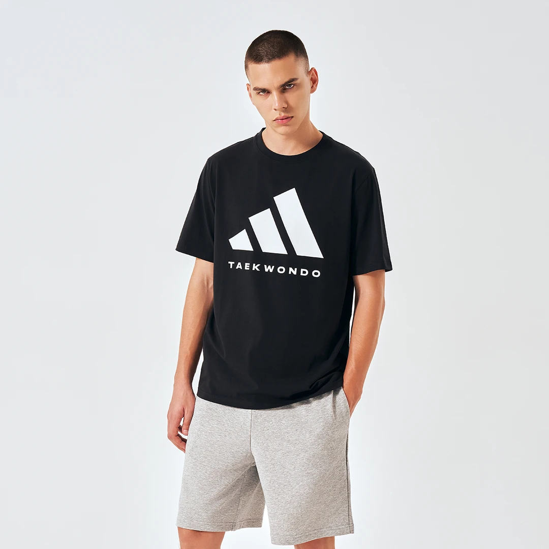 ADIDAS TAEKWONDO阿迪达斯速干运动短袖 男女同款adiCLTS24TKP-BW