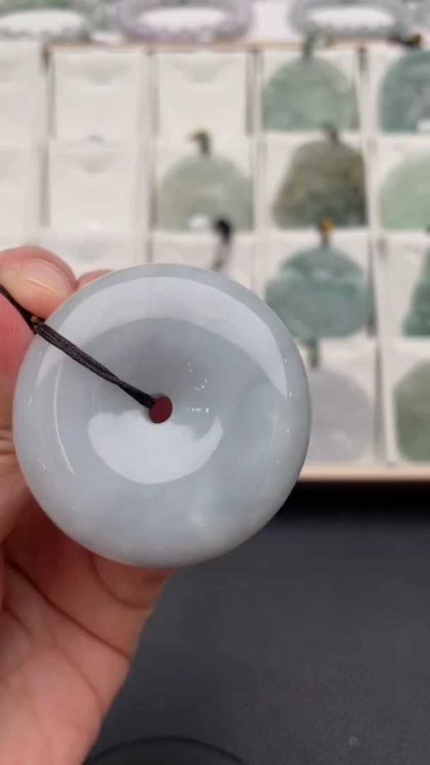 颈饰未镶嵌翡翠天然缅甸翡翠A货195