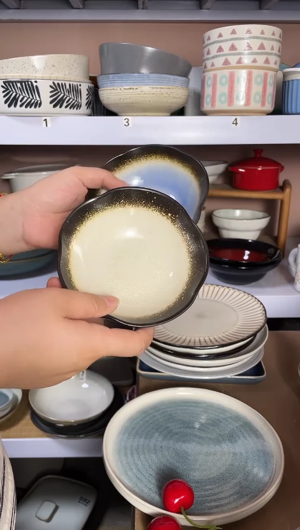 瓷微瑕（2个装）味碟2个