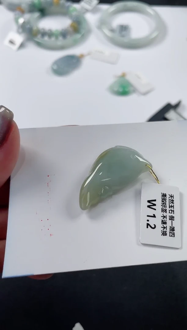 颈饰未镶嵌翡翠基地发货H2779