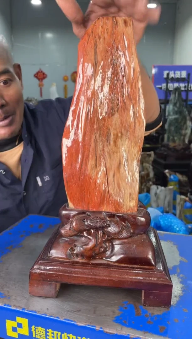 【闪购商品】硅化玉摆件未镶嵌33