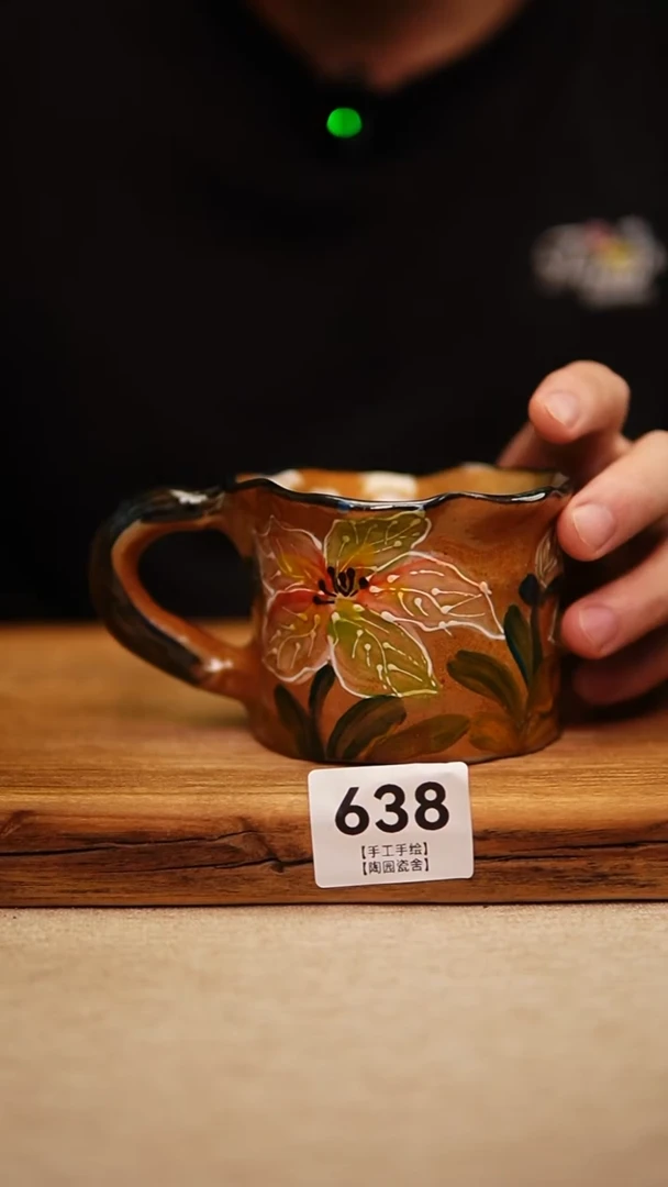 @@陶园瓷舍@@纯手工手绘@高温釉下彩