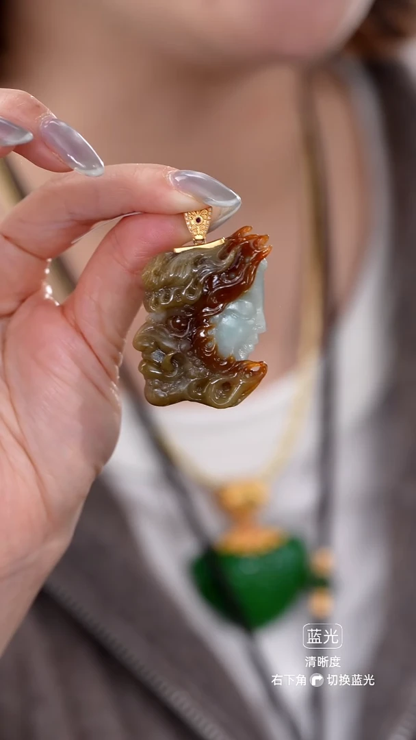 颈饰未镶嵌翡翠吊坠41