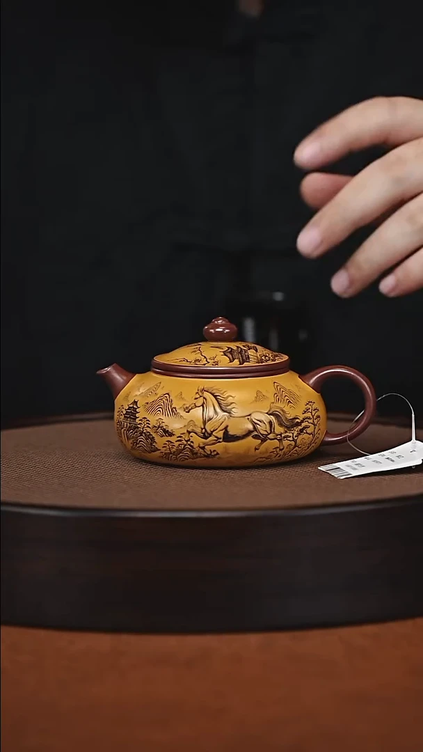 茶壶紫砂原矿紫砂壶