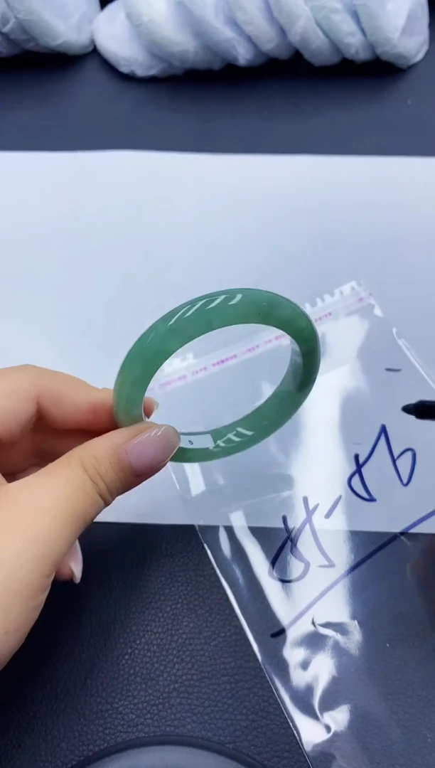 高冰透美人手镯 所见即所得59