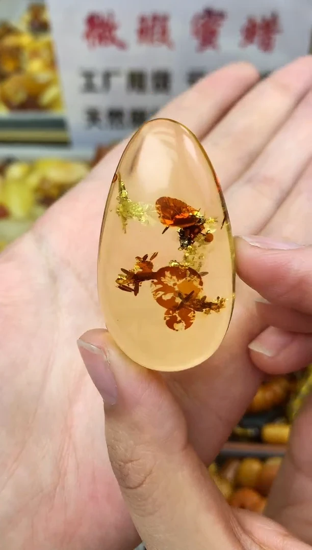 【闪购商品】琥珀珠宝奇石未镶嵌33