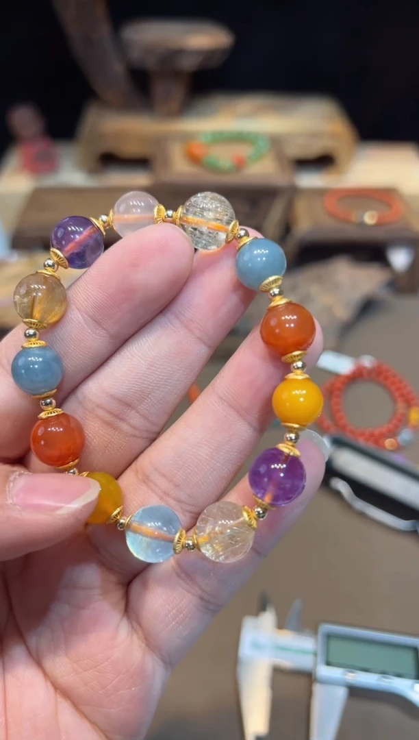 【闪购商品】水晶手链未镶嵌手饰@@E4498