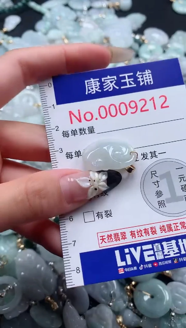 颈饰未镶嵌翡翠9212