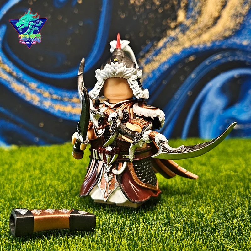 梦麟成吉思汗人仔第三方铠甲手办模型潮玩新品手工涂装2025