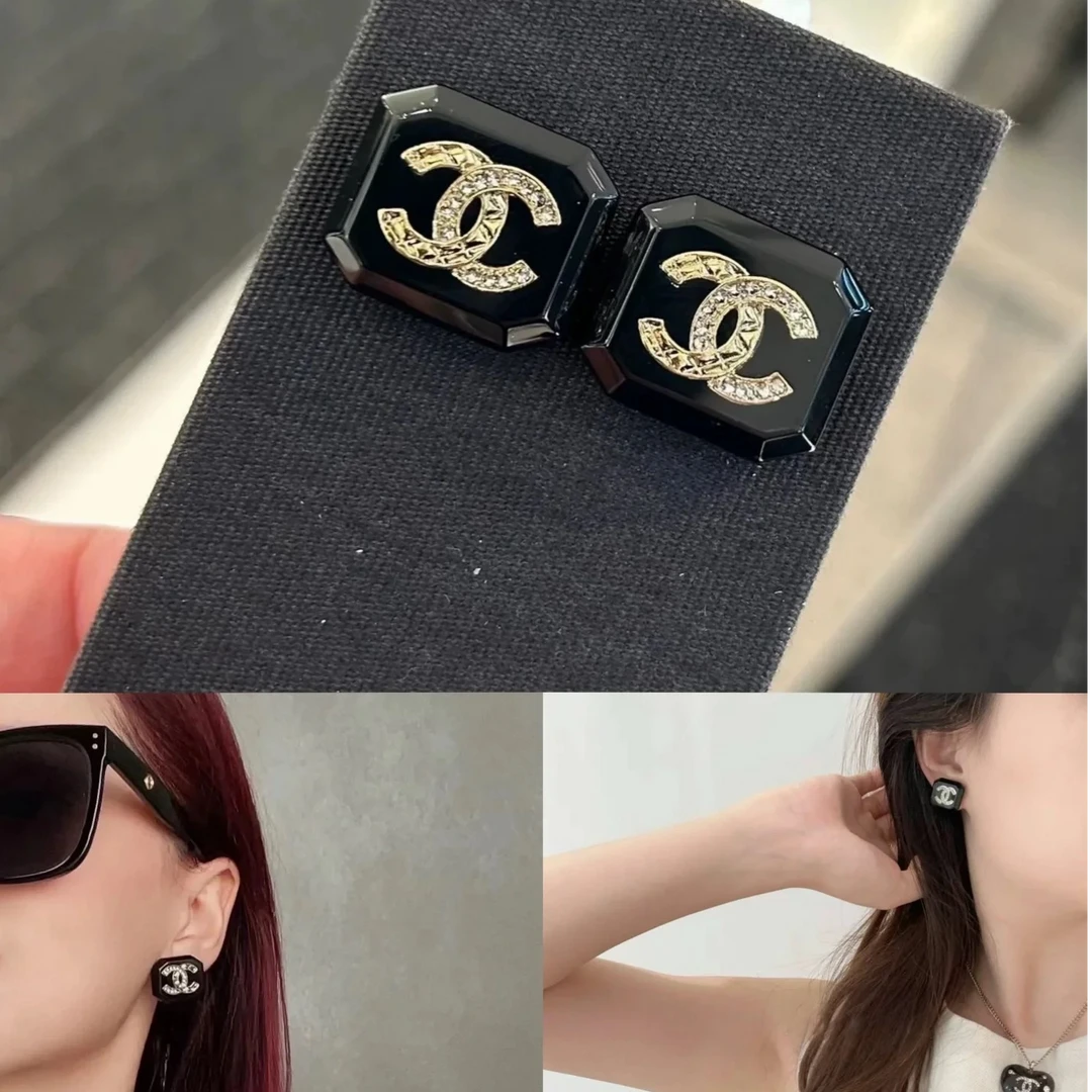 未使用 Chanel/香奈儿 活动价【念念】香奈儿 亚克力双Clogo耳环