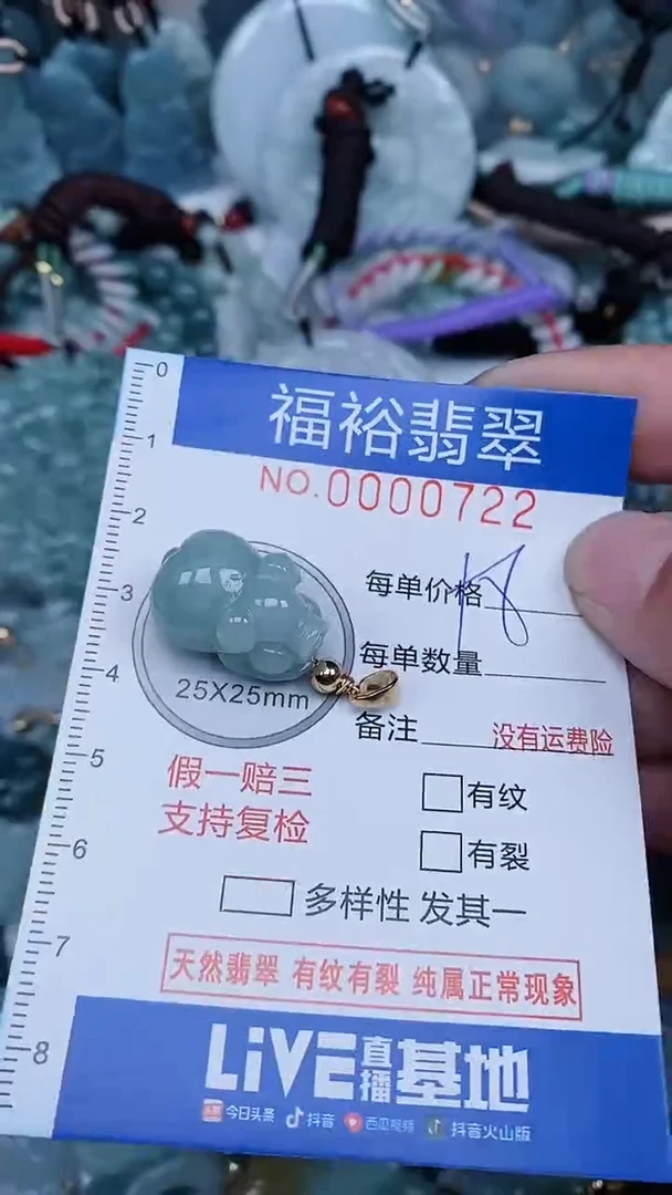 【闪购商品】翡翠颈饰未镶嵌...0000722