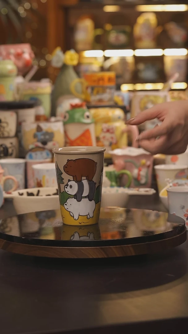 景德镇釉下彩绘设计师款式陶瓷